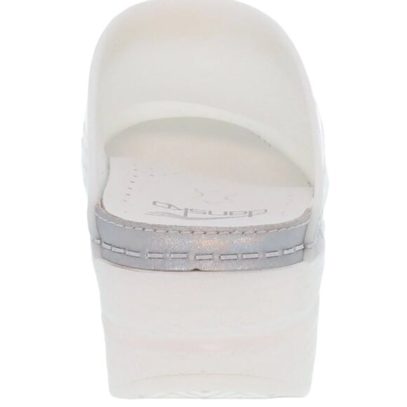 NEW Dansko Sonja Translucent Clogs For Women in white 462 - Picture 9 of 9